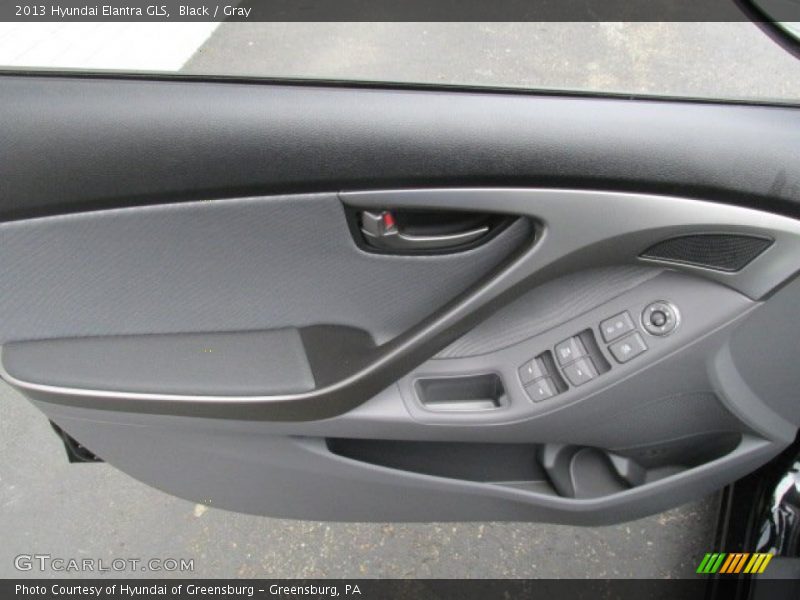 Black / Gray 2013 Hyundai Elantra GLS