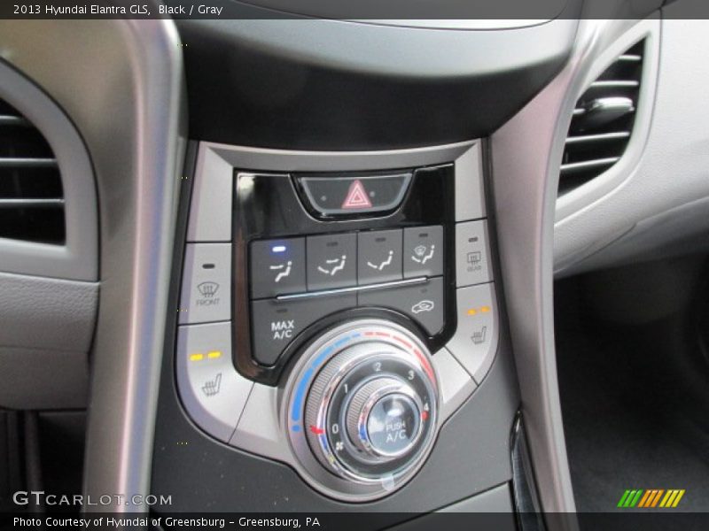 Black / Gray 2013 Hyundai Elantra GLS