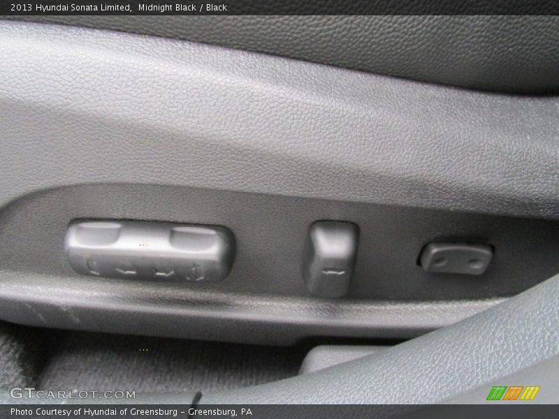Midnight Black / Black 2013 Hyundai Sonata Limited