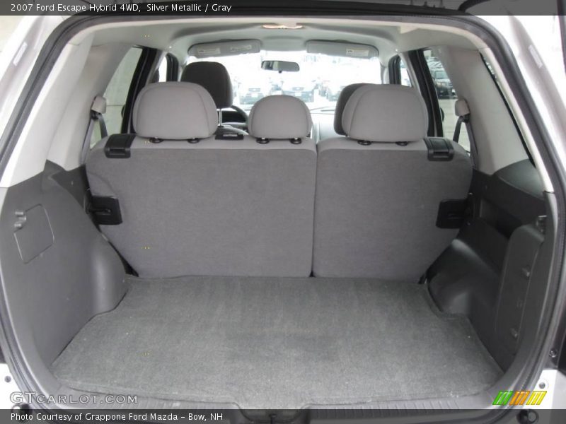 Silver Metallic / Gray 2007 Ford Escape Hybrid 4WD