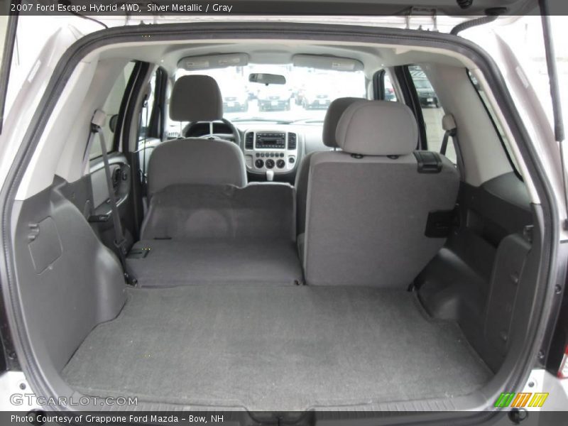 Silver Metallic / Gray 2007 Ford Escape Hybrid 4WD