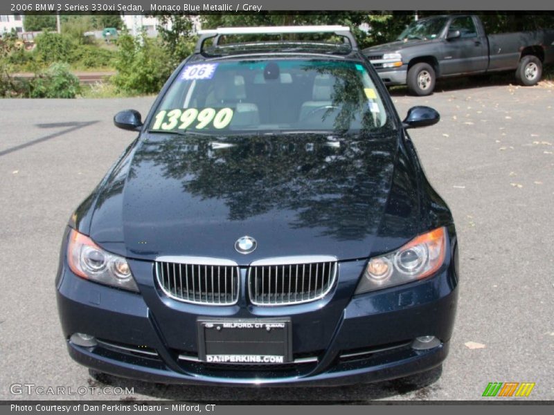 Monaco Blue Metallic / Grey 2006 BMW 3 Series 330xi Sedan