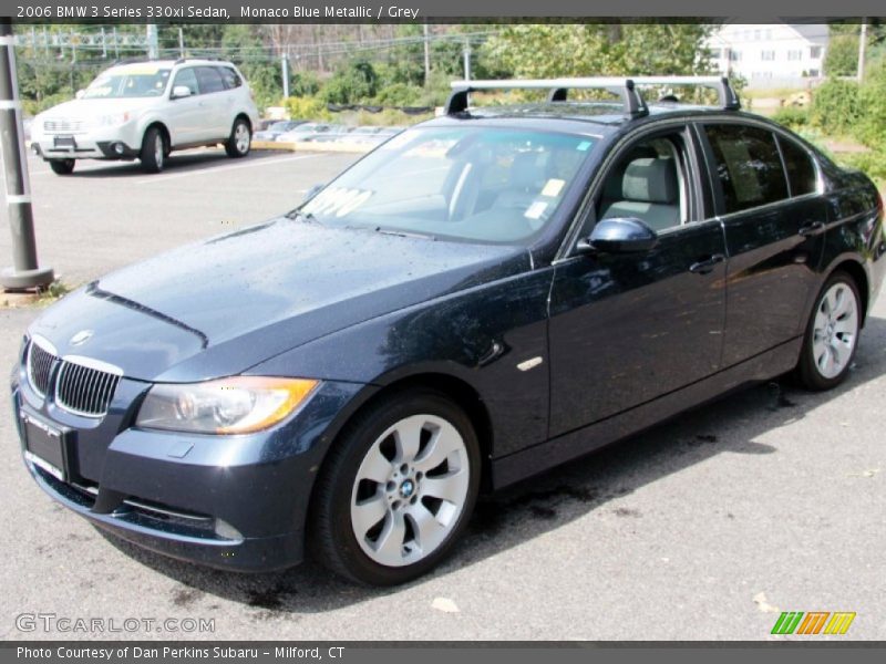 Monaco Blue Metallic / Grey 2006 BMW 3 Series 330xi Sedan