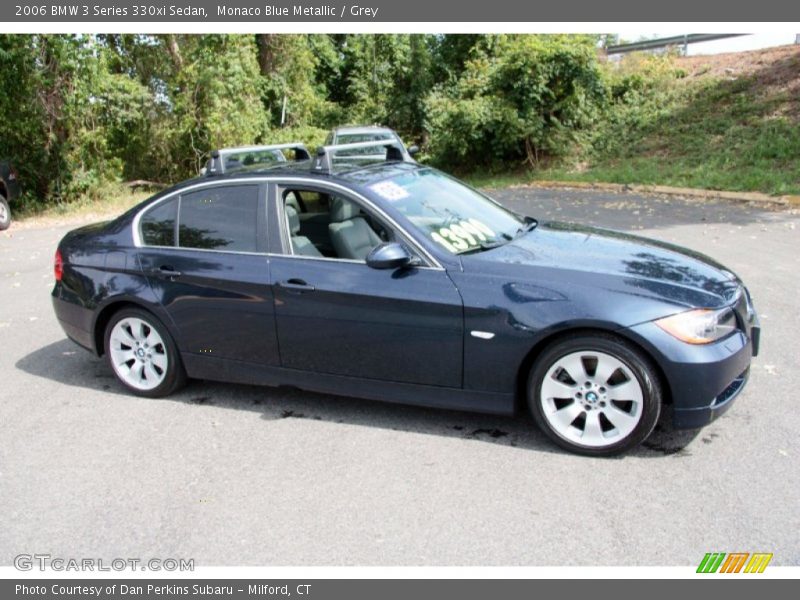 Monaco Blue Metallic / Grey 2006 BMW 3 Series 330xi Sedan