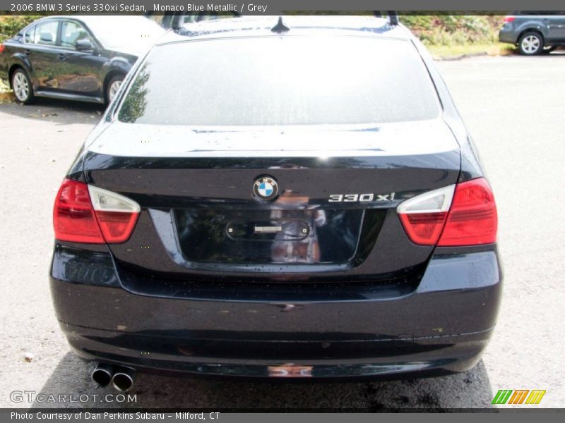 Monaco Blue Metallic / Grey 2006 BMW 3 Series 330xi Sedan