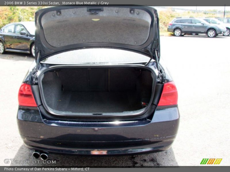 Monaco Blue Metallic / Grey 2006 BMW 3 Series 330xi Sedan
