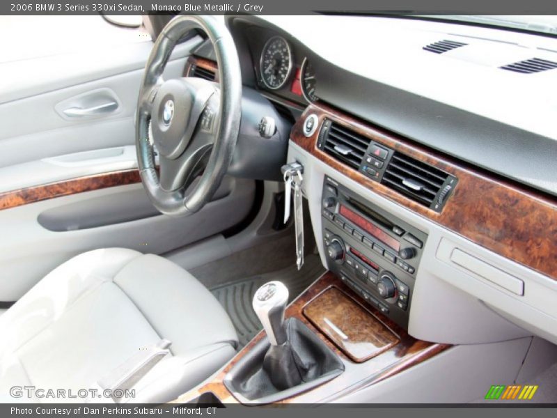 Monaco Blue Metallic / Grey 2006 BMW 3 Series 330xi Sedan