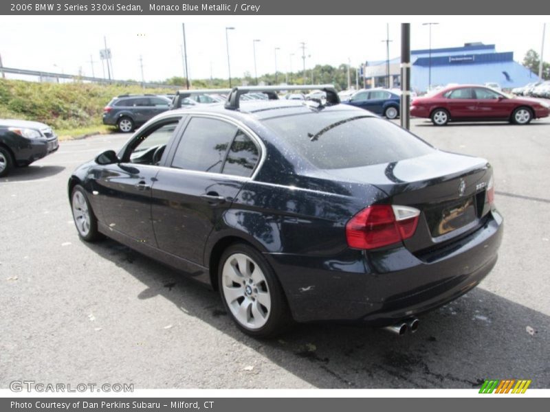 Monaco Blue Metallic / Grey 2006 BMW 3 Series 330xi Sedan