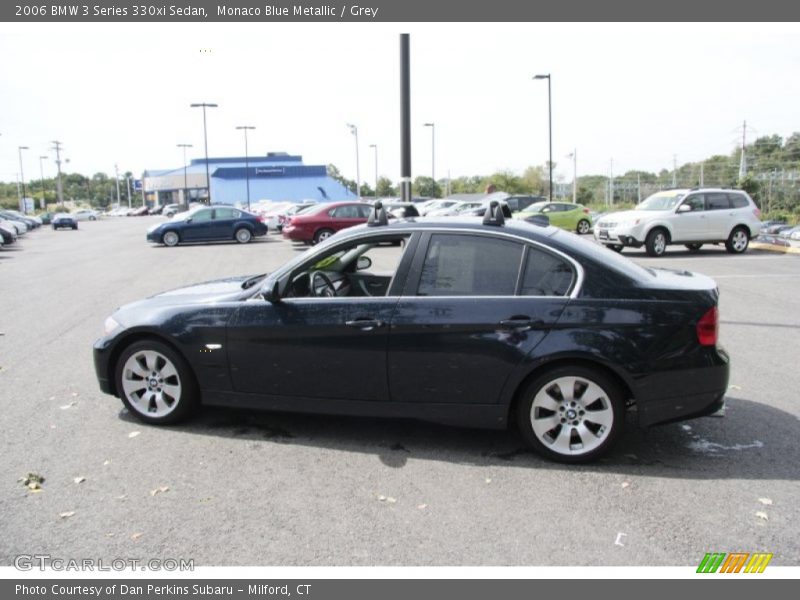 Monaco Blue Metallic / Grey 2006 BMW 3 Series 330xi Sedan