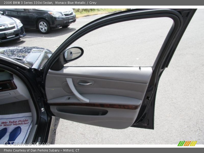 Monaco Blue Metallic / Grey 2006 BMW 3 Series 330xi Sedan