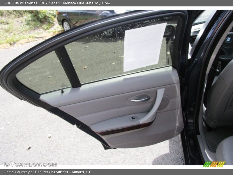 Monaco Blue Metallic / Grey 2006 BMW 3 Series 330xi Sedan
