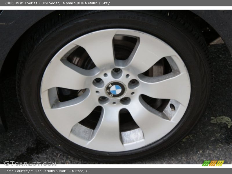Monaco Blue Metallic / Grey 2006 BMW 3 Series 330xi Sedan