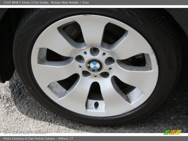 Monaco Blue Metallic / Grey 2006 BMW 3 Series 330xi Sedan