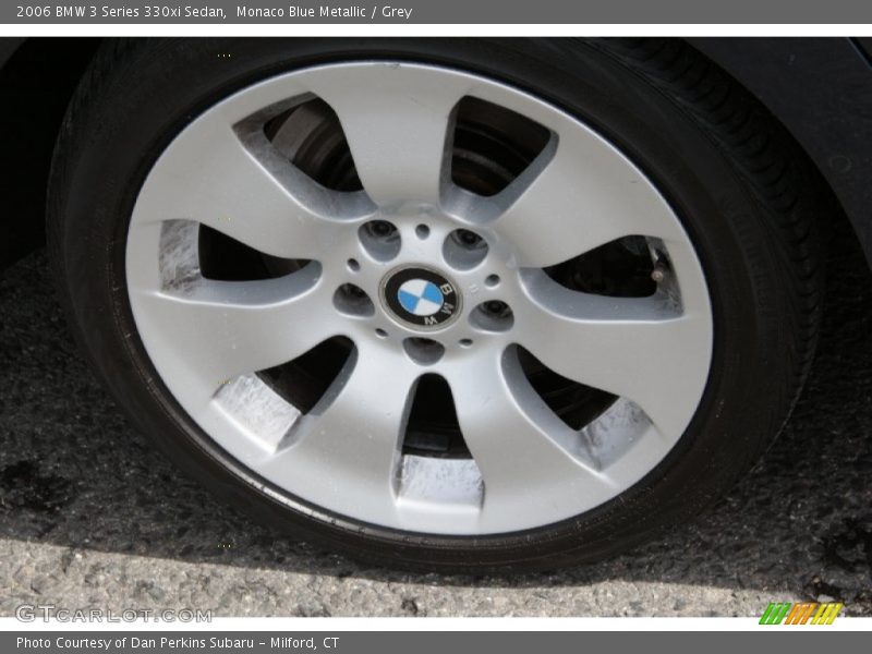 Monaco Blue Metallic / Grey 2006 BMW 3 Series 330xi Sedan