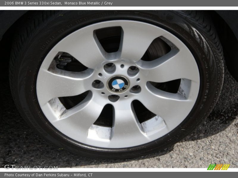 Monaco Blue Metallic / Grey 2006 BMW 3 Series 330xi Sedan