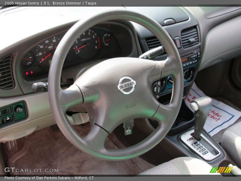 Bronze Shimmer / Taupe 2005 Nissan Sentra 1.8 S