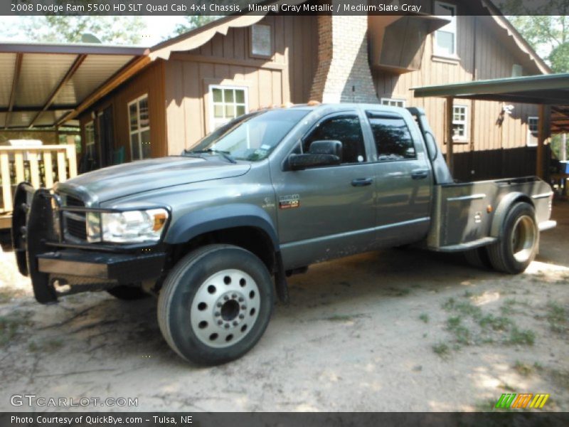 Front 3/4 View of 2008 Ram 5500 HD SLT Quad Cab 4x4 Chassis