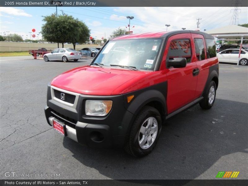 Rallye Red / Black/Gray 2005 Honda Element EX