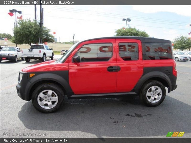 Rallye Red / Black/Gray 2005 Honda Element EX