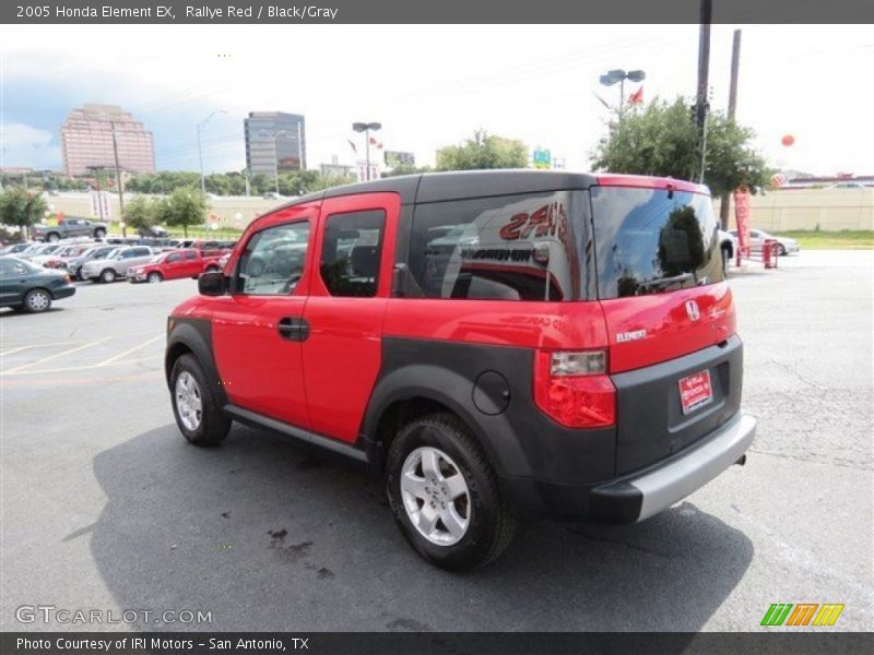 Rallye Red / Black/Gray 2005 Honda Element EX