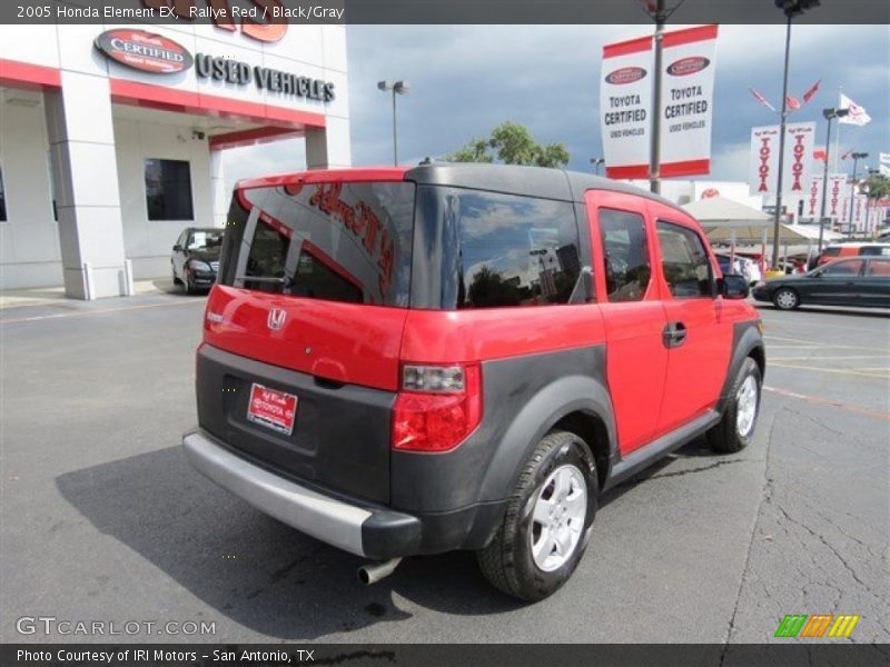 Rallye Red / Black/Gray 2005 Honda Element EX