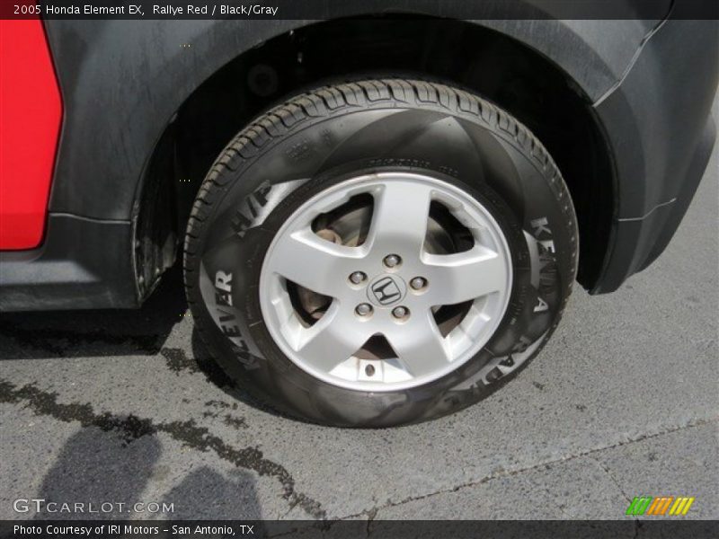 Rallye Red / Black/Gray 2005 Honda Element EX