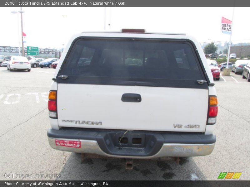 Natural White / Oak 2000 Toyota Tundra SR5 Extended Cab 4x4
