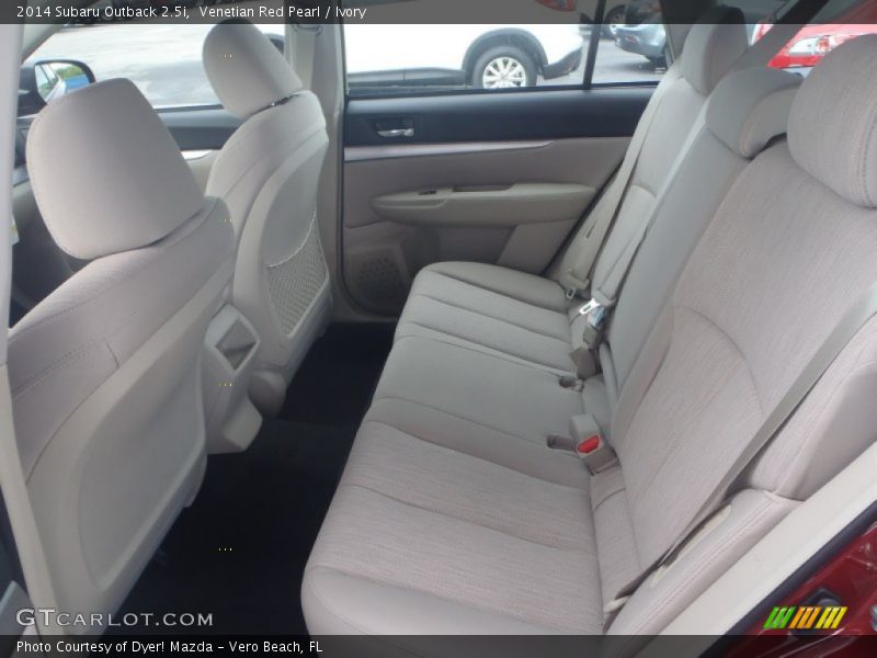 Venetian Red Pearl / Ivory 2014 Subaru Outback 2.5i