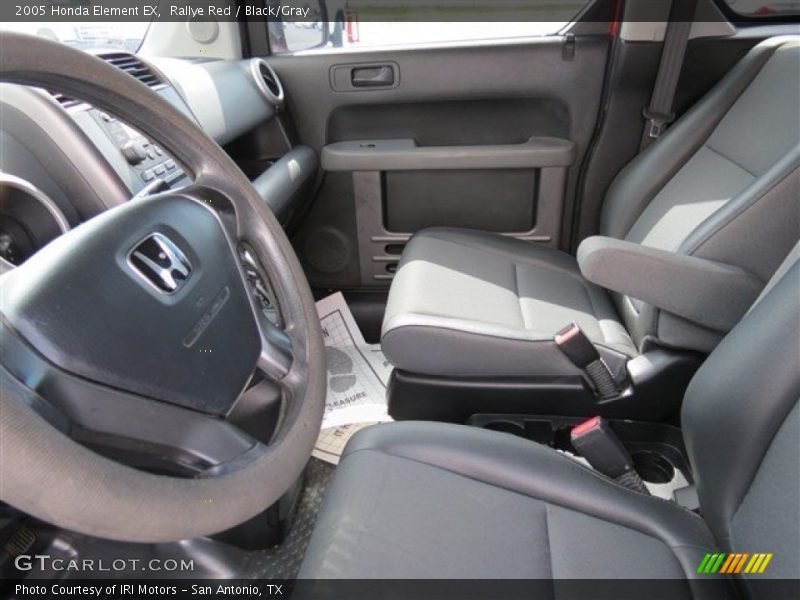 Rallye Red / Black/Gray 2005 Honda Element EX