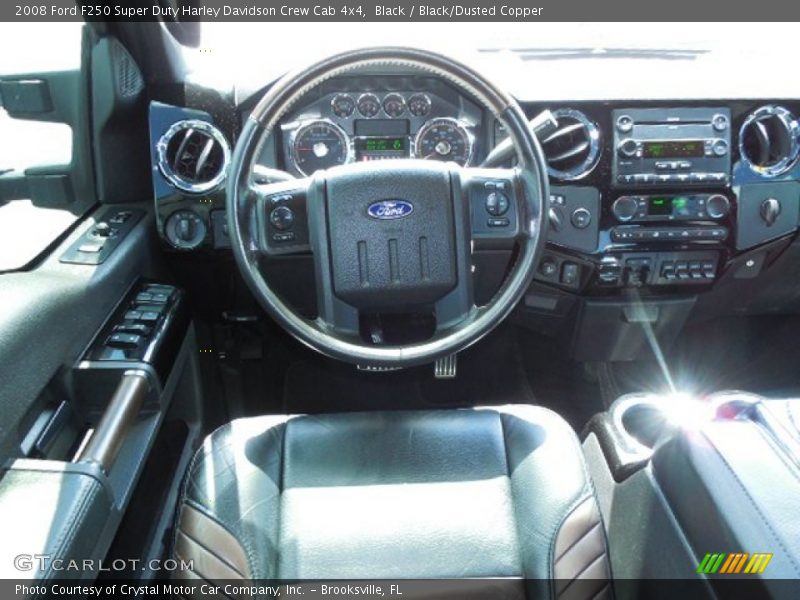 Dashboard of 2008 F250 Super Duty Harley Davidson Crew Cab 4x4