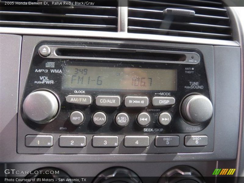 Rallye Red / Black/Gray 2005 Honda Element EX