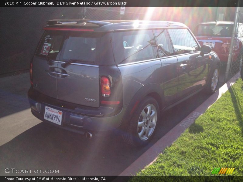 Dark Silver Metallic / Grey/Carbon Black 2010 Mini Cooper Clubman