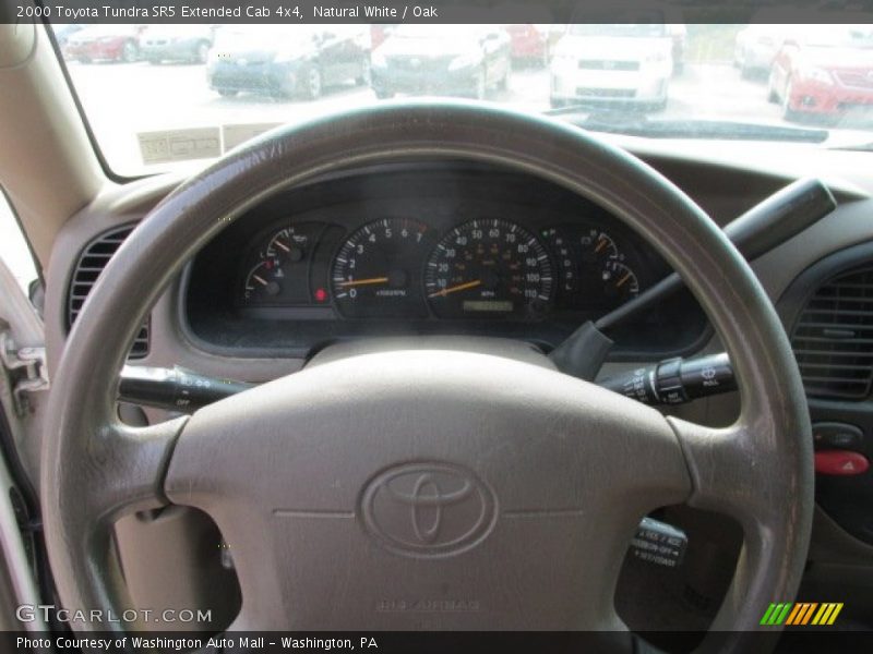 Natural White / Oak 2000 Toyota Tundra SR5 Extended Cab 4x4