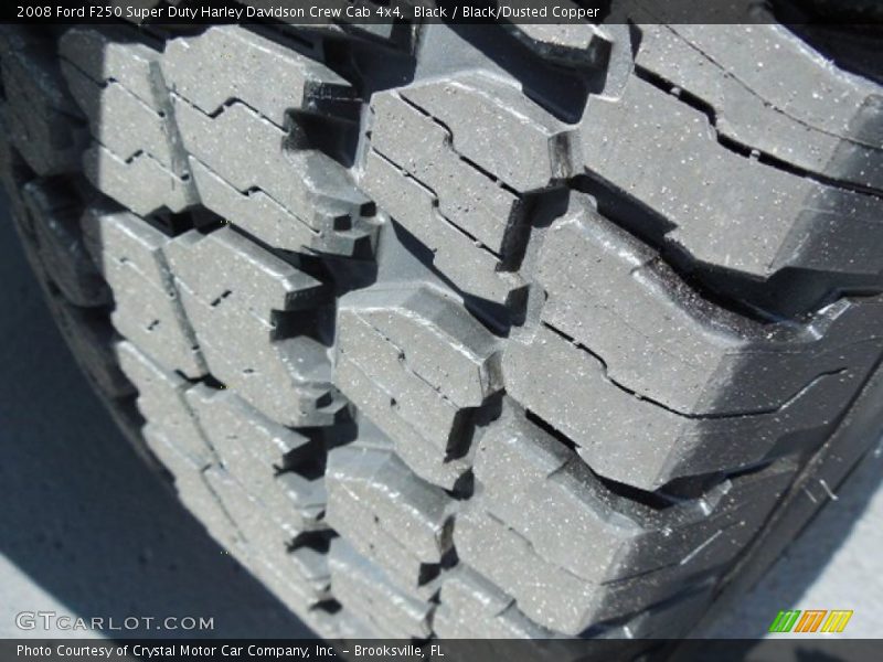 Black / Black/Dusted Copper 2008 Ford F250 Super Duty Harley Davidson Crew Cab 4x4