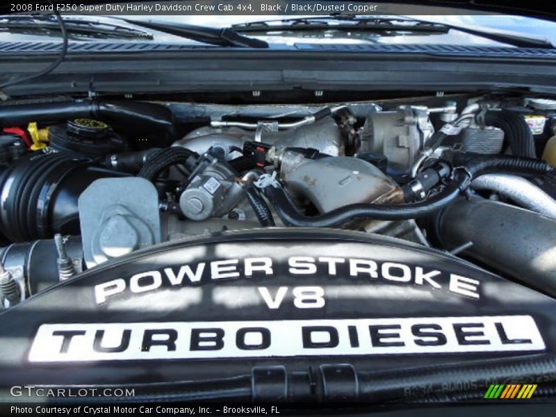  2008 F250 Super Duty Harley Davidson Crew Cab 4x4 Engine - 6.4L 32V Power Stroke Turbo Diesel V8