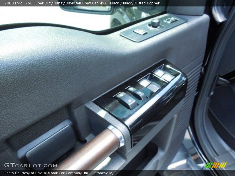Black / Black/Dusted Copper 2008 Ford F250 Super Duty Harley Davidson Crew Cab 4x4