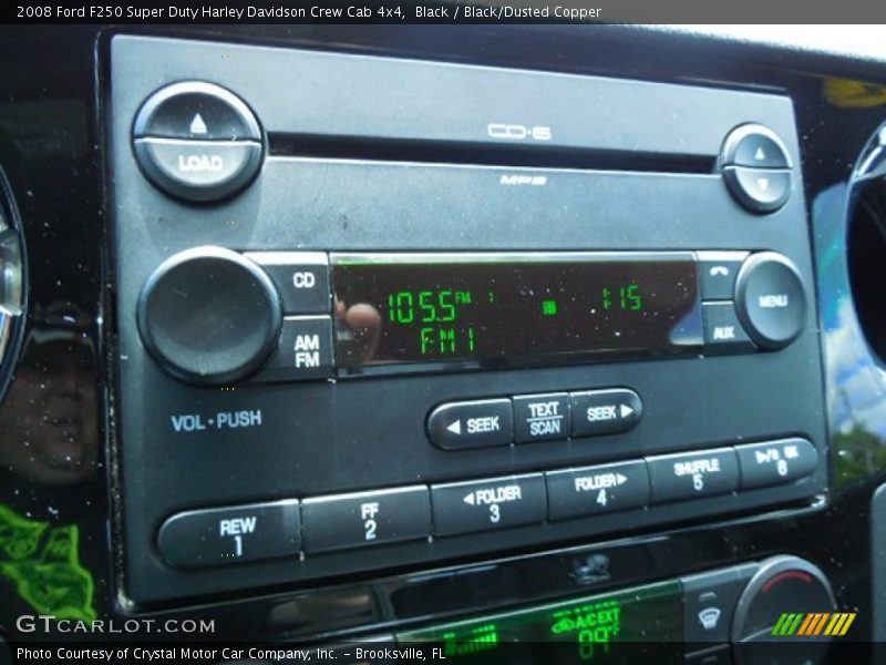 Audio System of 2008 F250 Super Duty Harley Davidson Crew Cab 4x4