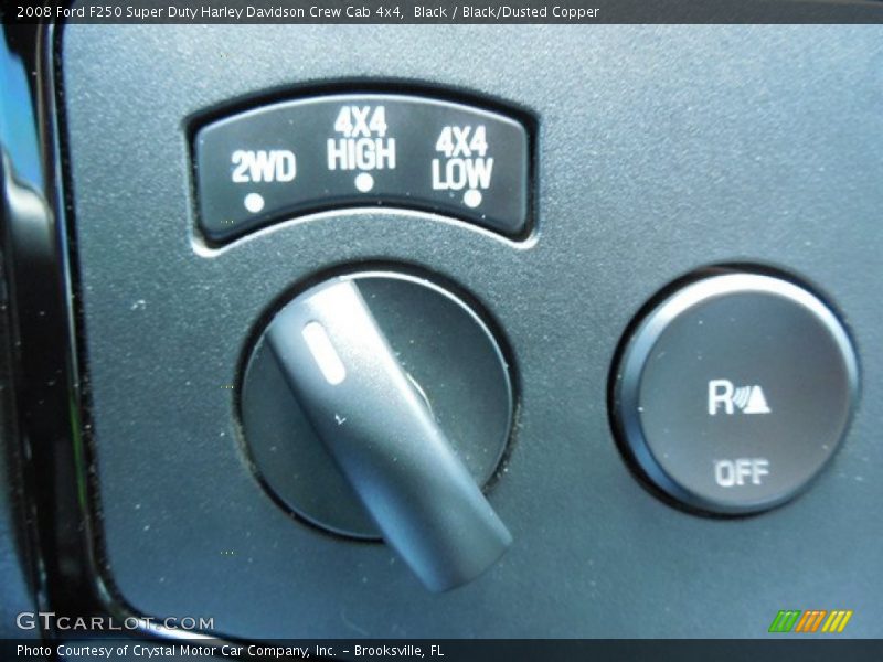 Controls of 2008 F250 Super Duty Harley Davidson Crew Cab 4x4