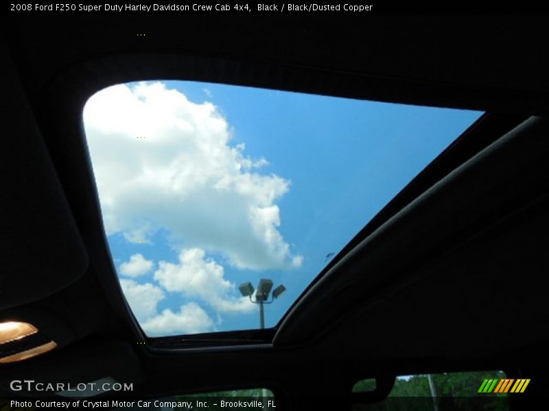 Black / Black/Dusted Copper 2008 Ford F250 Super Duty Harley Davidson Crew Cab 4x4