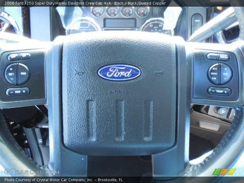  2008 F250 Super Duty Harley Davidson Crew Cab 4x4 Steering Wheel