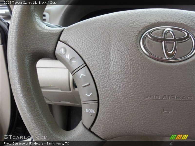 Black / Gray 2005 Toyota Camry LE