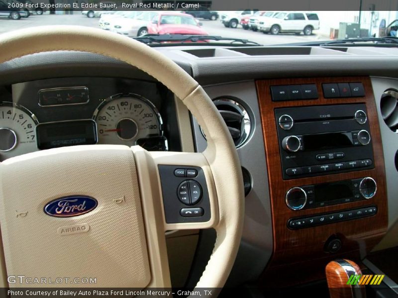 Royal Red Metallic / Camel 2009 Ford Expedition EL Eddie Bauer