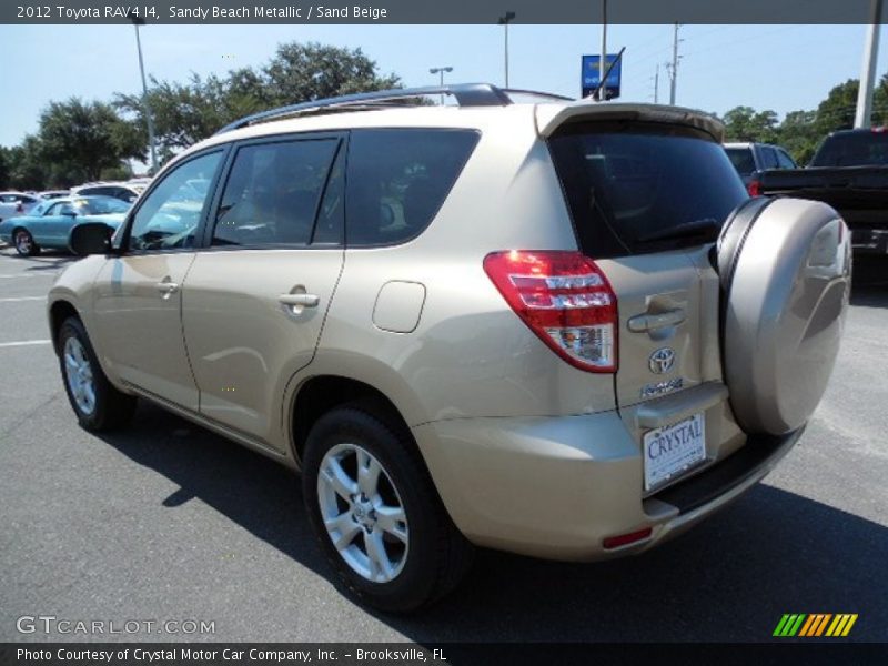 Sandy Beach Metallic / Sand Beige 2012 Toyota RAV4 I4
