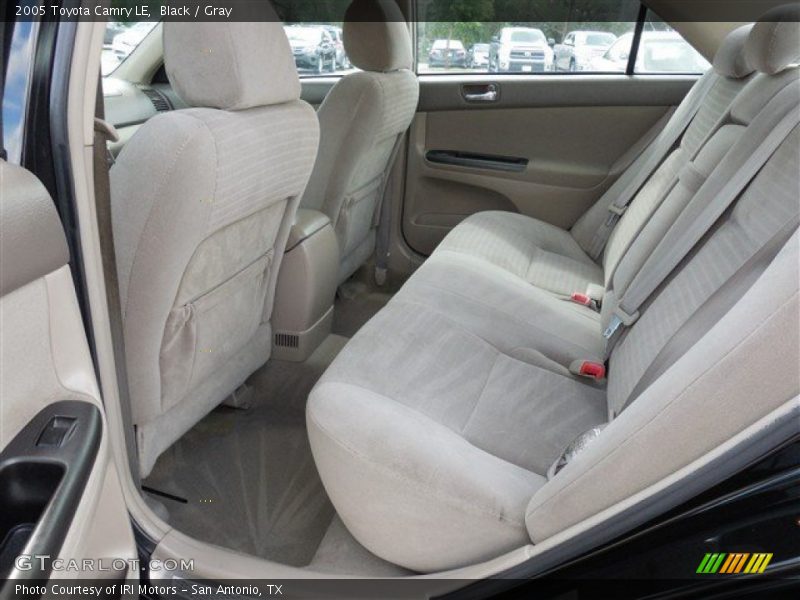 Black / Gray 2005 Toyota Camry LE