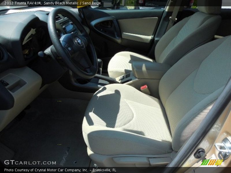 Sandy Beach Metallic / Sand Beige 2012 Toyota RAV4 I4
