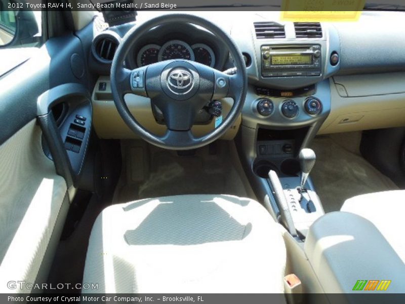 Sandy Beach Metallic / Sand Beige 2012 Toyota RAV4 I4