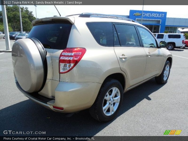 Sandy Beach Metallic / Sand Beige 2012 Toyota RAV4 I4