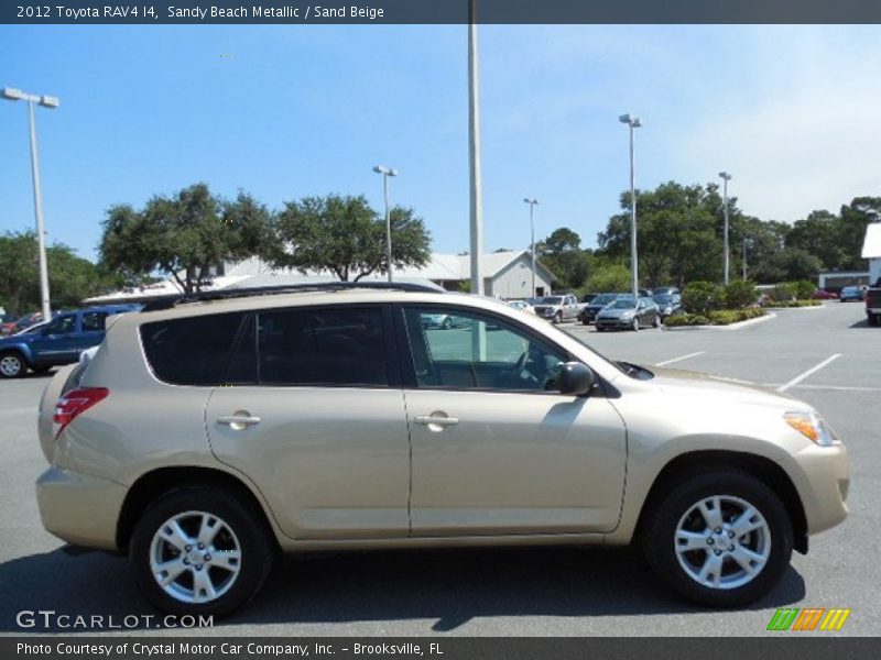 Sandy Beach Metallic / Sand Beige 2012 Toyota RAV4 I4