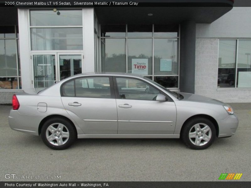Silverstone Metallic / Titanium Gray 2006 Chevrolet Malibu LT V6 Sedan