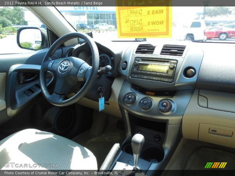 Sandy Beach Metallic / Sand Beige 2012 Toyota RAV4 I4